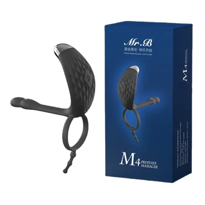 Anillo de pene de descarga eléctrica, vibrador Bluetooth para pareja, masajeador de próstata, Control remoto por teléfono inteligente - 1