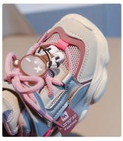 Zapatos deportivos de malla para niños y niñas, zapatillas de correr de Color sólido para estudiantes, resistentes al desgaste, cómodas, novedad de primavera 2024 - details 8