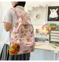 Bolsa escolar para niñas, linda mochila de dibujos animados para estudiantes de secundaria ins Mochila ligera de gran capacidad japonesa regalo - details 20
