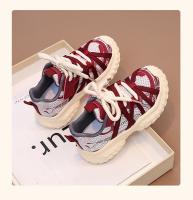 Zapatos deportivos para niños y niñas, zapatillas informales con cordones, malla de aire transpirable, otoño e invierno, 2024 - details 5