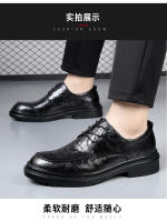 Zapatos de cuero de alta gama de cuero puro nuevo vestido de negocios de cuero transpirable casual - details 11