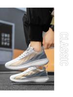 Zapatillas deportivas informales para hombre, calzado transpirable con plataforma que aumenta la altura - details 10