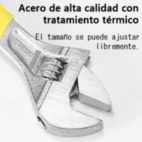 caja de herramientas con llave ajustable