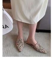 Tacones altos gruesos con punta cuadrada para mujer, zapatos informales para mujer - details 2