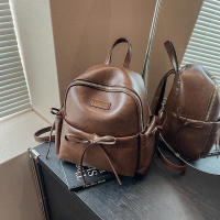 Nueva Mochila de Viaje Estilo Universitario Mochila Pequeña Casual Mochila Escolar Vintage Mujer - details 7