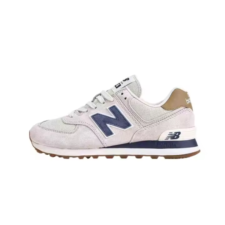 % original Tienda oficial Leten NB 574 Zapatillas de deporte Gris Azul 574NSF Zapatos deportivos para hombres 【Con caja】 - 1