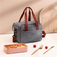 Bolsa de Almuerzo Portátil para Mujeres Aislante de Mecha, Bolsa de Enfriamiento, Bolsa Impermeable, Bolsa de Hombro para Oficina - details 2