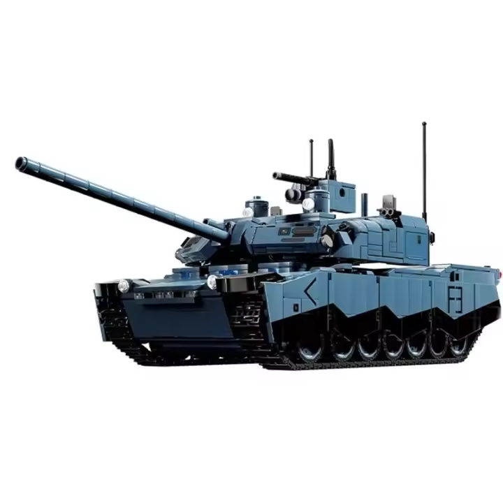 ALKR-Juego de construcción de tanques militares M1A2 Abrams, juguete de construcción de tanques militares para adultos, modelo de vehículos blindados del ejército coleccionable y de exhibición, gran regalo para entusiastas del ejército, nuevo 2024 (2,116 - 1