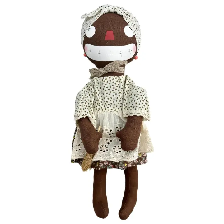 Muñeca Diana de tela hecha a mano – Juguete de peluche suave para niños, linda muñeca de tela, regalo perfecto para niñas y niños, muñeca Diana Rag – Muñeca de tela hecha a mano, juguete de peluche suave y adorable, ideal para niños - 1