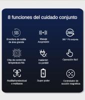 Masajeador de Rodilla Calentado MUKASI, Rodilleras Eléctricas con 3 Niveles de Calor y Masaje para Calentar Rodillas Rígidas, Masajeador de Rodillas para Artritis y Dolor de Rodilla Rígida, Regalo para el Día de la Madre y el Día del Padre - details 1