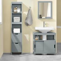 Alta Metalico Columna 3 Estantes y 2 Cajones Blanco 30 x 30 x 144 cm FRG126W - details 11