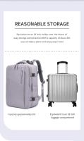 Mochila de Viaje para Mujer 16 Pulgadas Laptop Compatible Impermeable con Bolsa para Zapatos - details 2