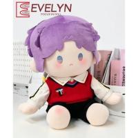 Evelyn Love and Deepspace Rafayel 40cm Postura sentada Atributo Lindo muñeco de peluche de algodón de dibujos animados Conjunto de ropa reemplazable Xavier - details 6