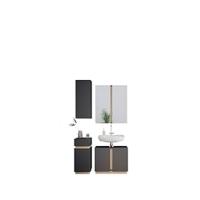 Armario con espejo para baño Elira, blanco, 80,2 x 64 cm - details 16