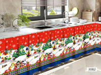 HTC Lababo-cortina corta para cocina, 150x70cm - details 79