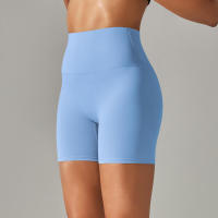 Ness Pantalones cortos deportivos para mujer, pantalones cortos de secado rápido para ciclismo y yoga, 31 colores - details 15