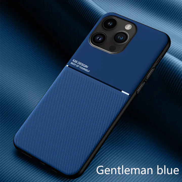Funda de Lujo de Cuero para Teléfono Magnético Resistente a Arañazos, Adecuada para Smartphones - 1