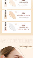 O'CHEAL 50PA +++ crema de base líquida cobertura duradera maquillaje corrector hidratante tono de piel brillante crema de belleza hidratante - details 8