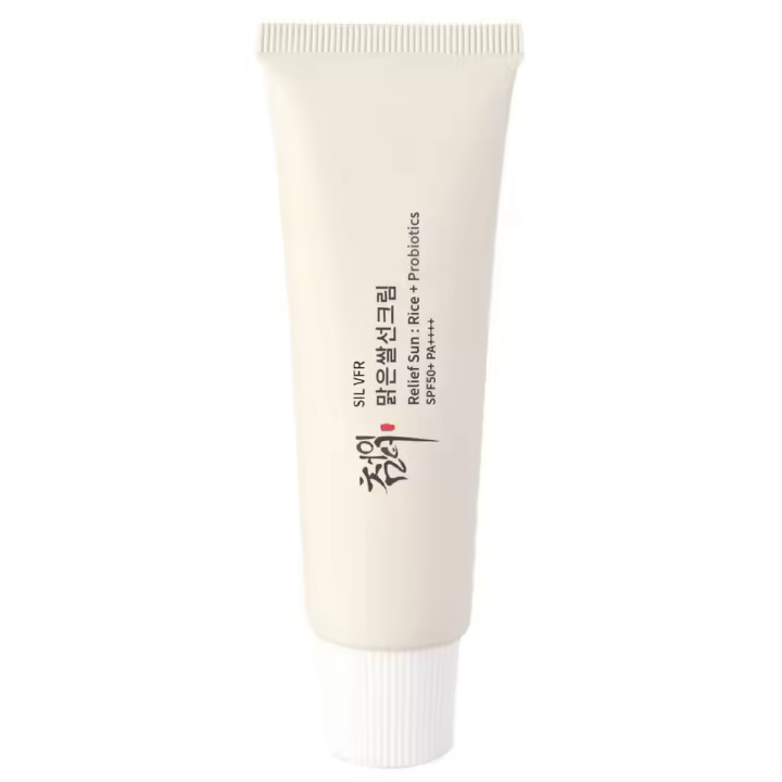 Protector solar orgánico SPF50+PA+rizo alimentario y solución coreana probiótica para el cuidado de la piel, apto para todo tipo de pieles, nutritivo UV - 1