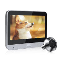 Mirilla Tuya con Wifi para el hogar, cámara de 4,3 pulgadas, 1080P, visión nocturna inteligente, detección de movimiento PIR, Monitor Digital para Visor de puerta - details 21