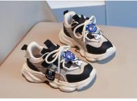 Zapatos deportivos de malla para niños y niñas, zapatillas de correr de Color sólido para estudiantes, resistentes al desgaste, cómodas, novedad de primavera 2024 - details 18
