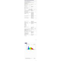 Lámpara LED de 32W Lámpara de espejo Aplique Blanco Frio 6000K Luz natural para Espejo Muebles de Maquillaje Aparato Montado en la Pared, Negro, 120CM - details 40