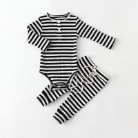Conjunto de ropa para bebé, mono y pantalones para recién nacido, 2 piezas, Primavera - details 5
