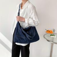 Bolso de Hombro de Diseño Simple en Mezclilla, Bolso de Gran Capacidad que Combina con Todo, Bolso Versátil para Mujer - details 1