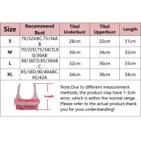 Sujetador Deportivo Transpirable para Mujer Ropa Interior Acolchado Resistente a Golpes para Gimnasio, Correr, Fitness, Yoga - details 2