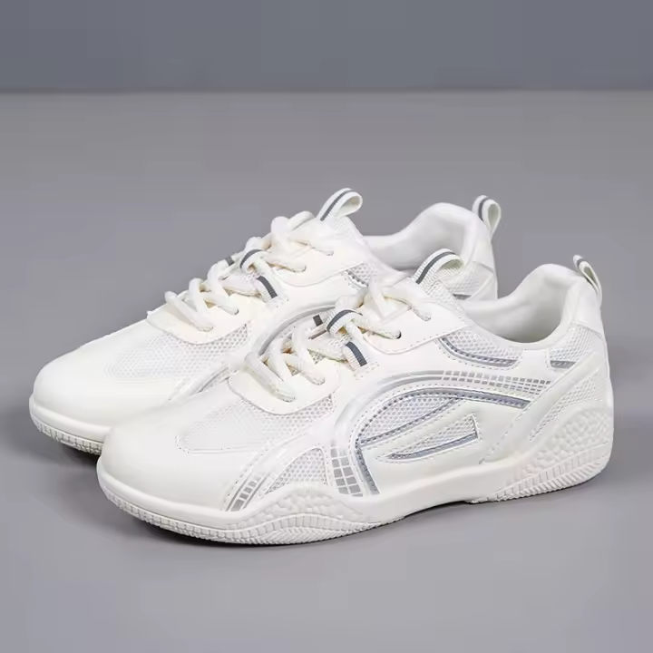 Zapatos deportivos casuales de mujer de moda para la primavera 2025, antideslizantes, versátiles, de malla alemana, para estudiantes. - 1