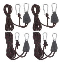 Tensor de cuerda de viento para toldo de elevación de luces, sujetador de cuerda ajustable, hebilla fija, perchas de trinquete de polea, 5 estilos - details 6