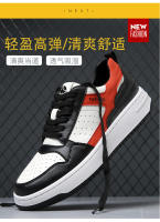 Zapatos casuales de moda de cuero nuevos, zapatillas de hombre con plataforma blanca - details 4