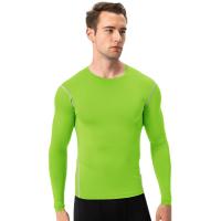 Camiseta de compresión de manga larga para hombre, moldeador de cuerpo ajustado y capa base, ropa de gimnasio para hombre - details 10