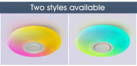 Luz de techo LED inteligente RGB con altavoz musical, lámpara regulable con aplicación Bluetooth, 36W, 220V, Control remoto para el hogar, dormitorio y sala de estar, TUYA - details 3
