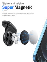 Soporte magnético para teléfono de coche, accesorio Universal para GPS, para Xiaomi, Huawei, iPhone y Samsung - details 2