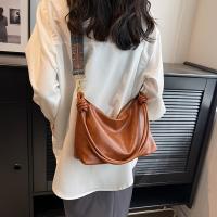 Bolso de Hombro de PU para Mujer Bolso Cruzado de Moda con Correa Ancha Bolso Commuter Casual - details 34