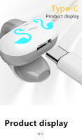 VAORLO-Auriculares Bluetooth de una sola oreja, audífonos TWS con Clip para la oreja, estéreo HIFI, reducción de ruido Dual, impermeables, a prueba de sudor, para música, juegos deportivos - details 13
