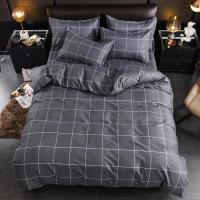 Funda de Edredón con Patrón Geométrico 220x240 y Funda de Almohada 200x200 Estilo Minimalista Gris para Ropa de Cama - details 12