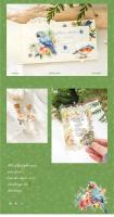 Pakete de Pegatinas de Tema de Pájaros 30 piezas Adhesivas para Scrapbooking, Diarios, Álbumes - details 8