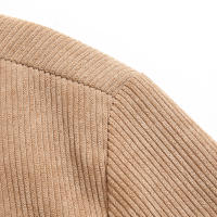 Men Casual Jacket 2024 Spring Autumn New Hot Solid Color Stand Bomber Coat Men Corduroy Outwear Fashion Zipper Slim Jacket Men - details 6