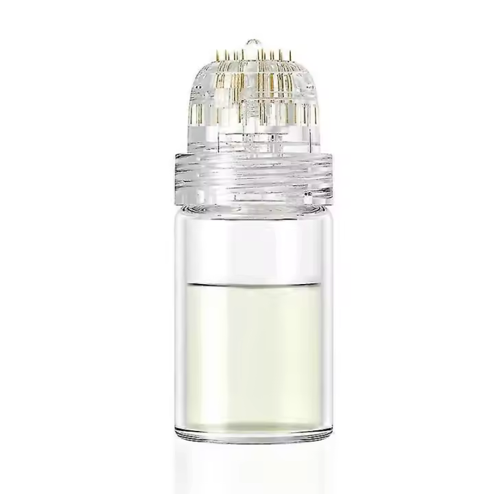 Aplicador de suero con aguja Derma Stamp, sello con microaguja Derma Stamp y aplicador de suero Hn20, botella aplicadora de microaguja - 1