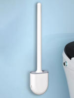 Cepillo De Inodoro Con Mango Largo Para Colgar En La Pared Limpieza Fácil Y Duradera Adecuado Para El Baño Y La Limpieza Del Inodoro - details 11