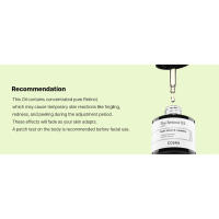 COSRX Retinol 0.5 Oil, suero antienvejecimiento con tratamiento facial con retinoide al 0,5%, reduce las arrugas, líneas finas, signos de envejecimiento, suave - details 10