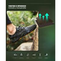 Pareja Al Aire Libre Montañismo Senderismo Zapatos Deportivos De Los Hombres De Gran Tamaño Zapatos De Escalada Transpirable Flyknit Zapatos De Baja Trazabilidad - details 6