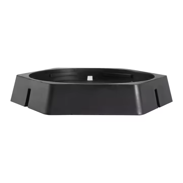 SucceBuy Almohadillas de nivelación redondas para vehículos recreativos de 9 pulgadas, almohadillas estabilizadoras de gato de alta resistencia, pies de aterrizaje de goma, capacidad de 5000 libras por almohadilla para quintas ruedas, remolques de viaje, - 1