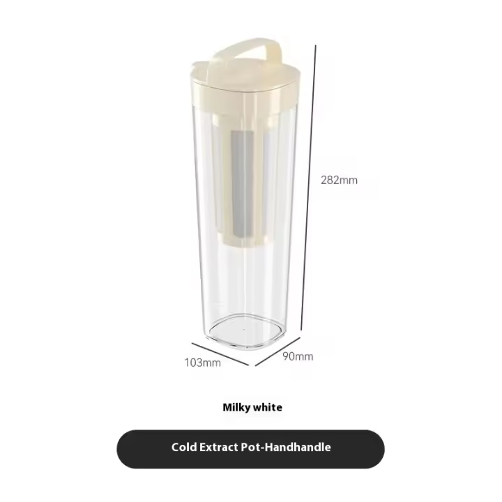 Olla de té de frutas, refrigerador de alta temperatura, Café-resistente, Taza de Goteo de Hielo, frío - 1