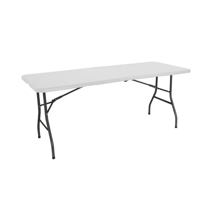 Mesa Plegable de Resina Reforzada Ideal para Acampar, Jardín y Eventos - 1