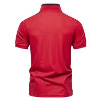 polos hombre manga corta ropa hombre día del padre Polos de algodón para hombre Polos de manga corta con bordado de jirafa para hombre Polos de diseño de marca de alta calidad Ropa para hombre - details 5