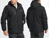 MAGCOMSEN Winter Men's Thicken Fleece Parkas Warm Waterproof Ski Snow Coat Windproof Multi-Pockets Jacket - details 14
