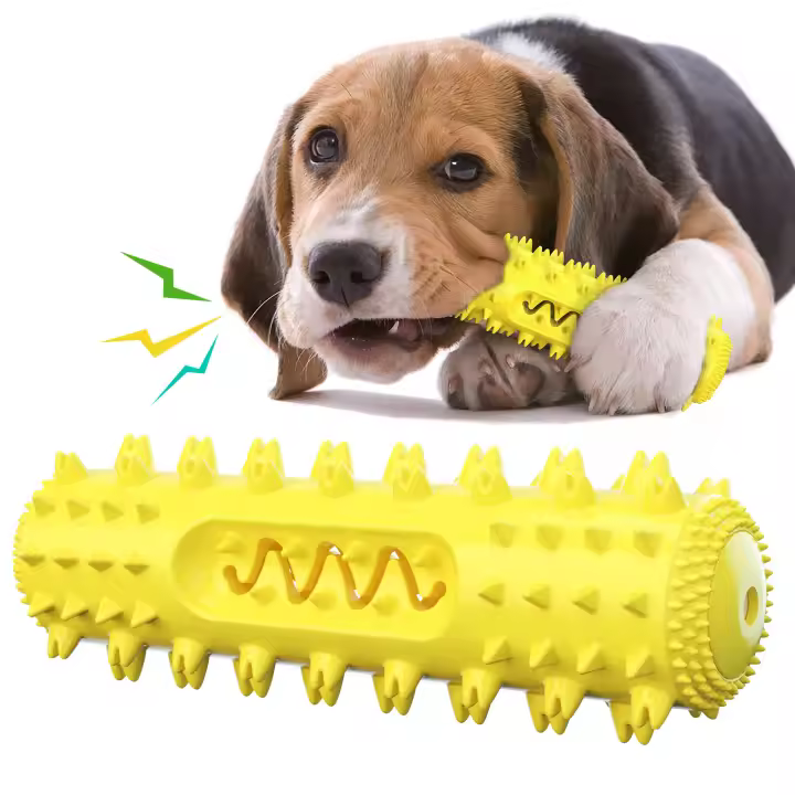 Juguete Dental para Perros Cepillo de Dientes Aserrado Limpieza Dental - 1